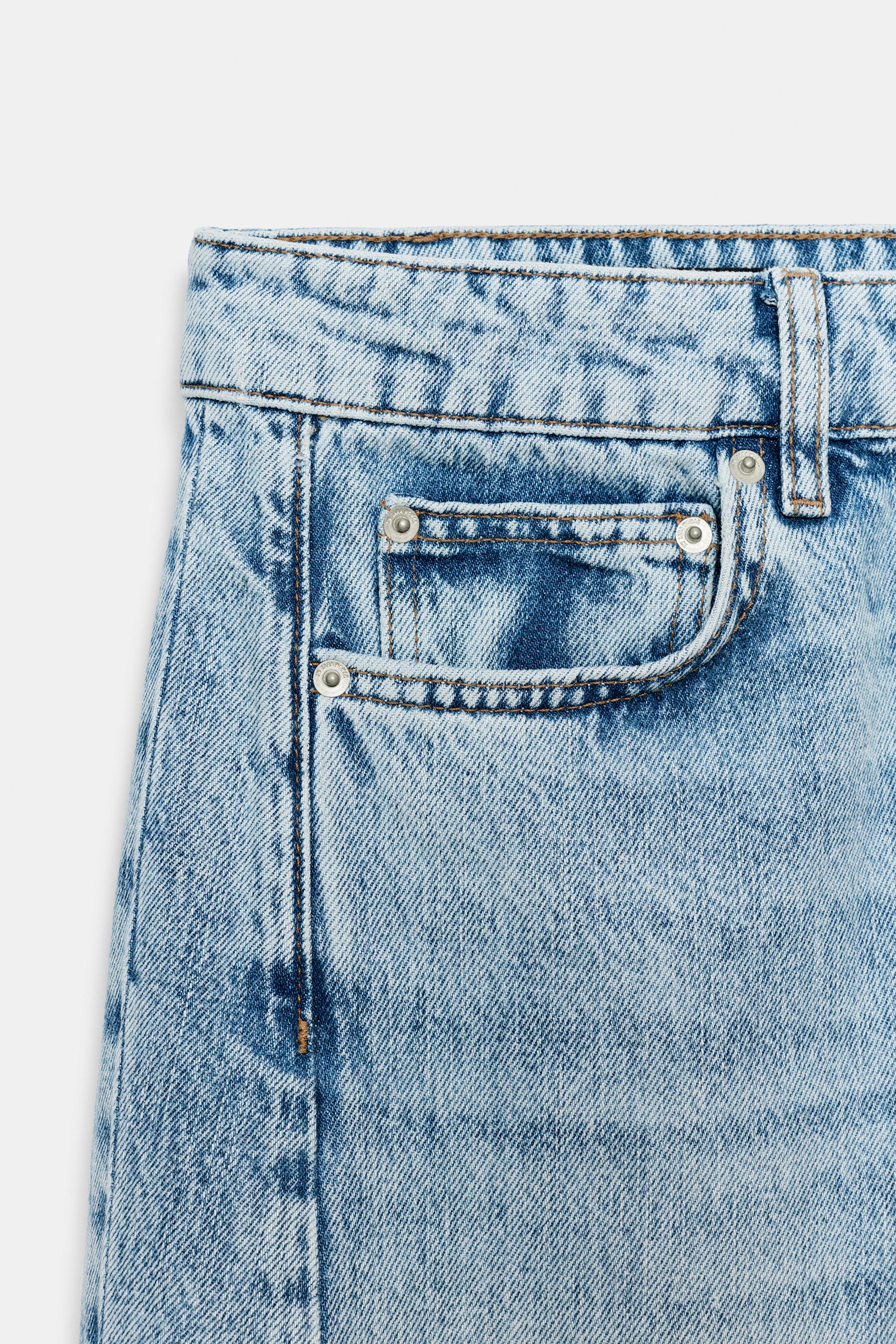 ZW COLLECTION RELAXED LOW-RISE JEANS